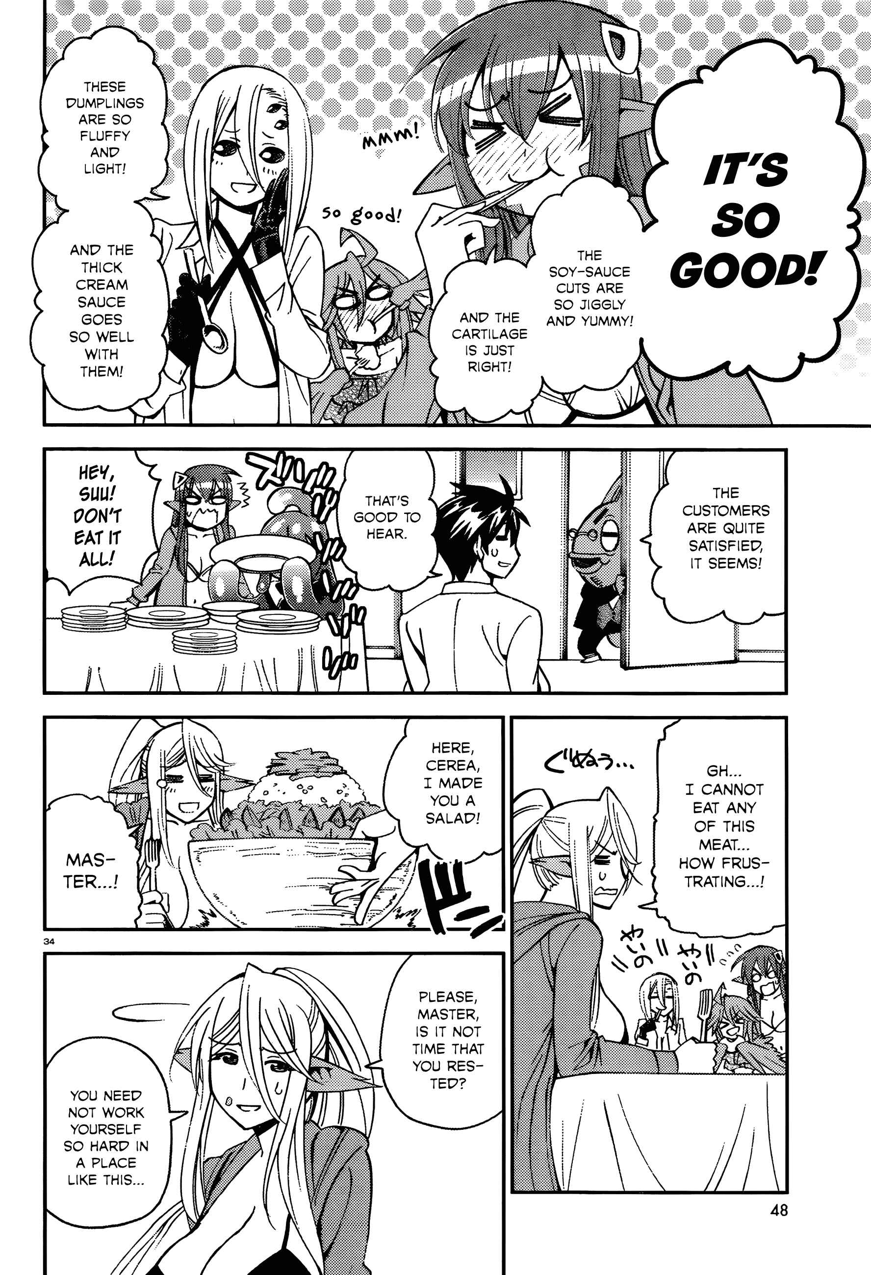 Monster Musume no Iru Nichijou Chapter 35 - Page 34
