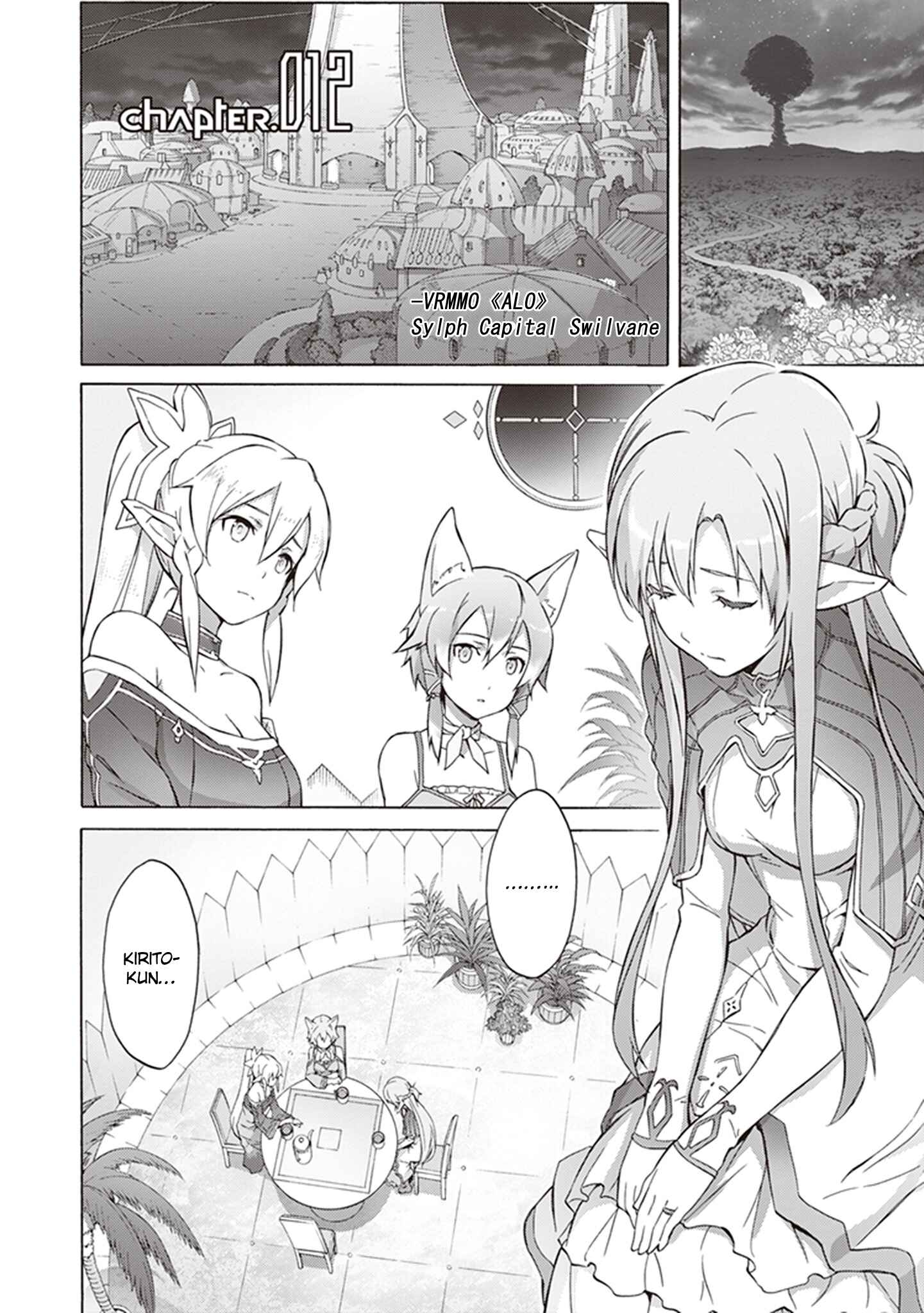 Sword Art Online: Project Alicization Chapter 12 - Page 1