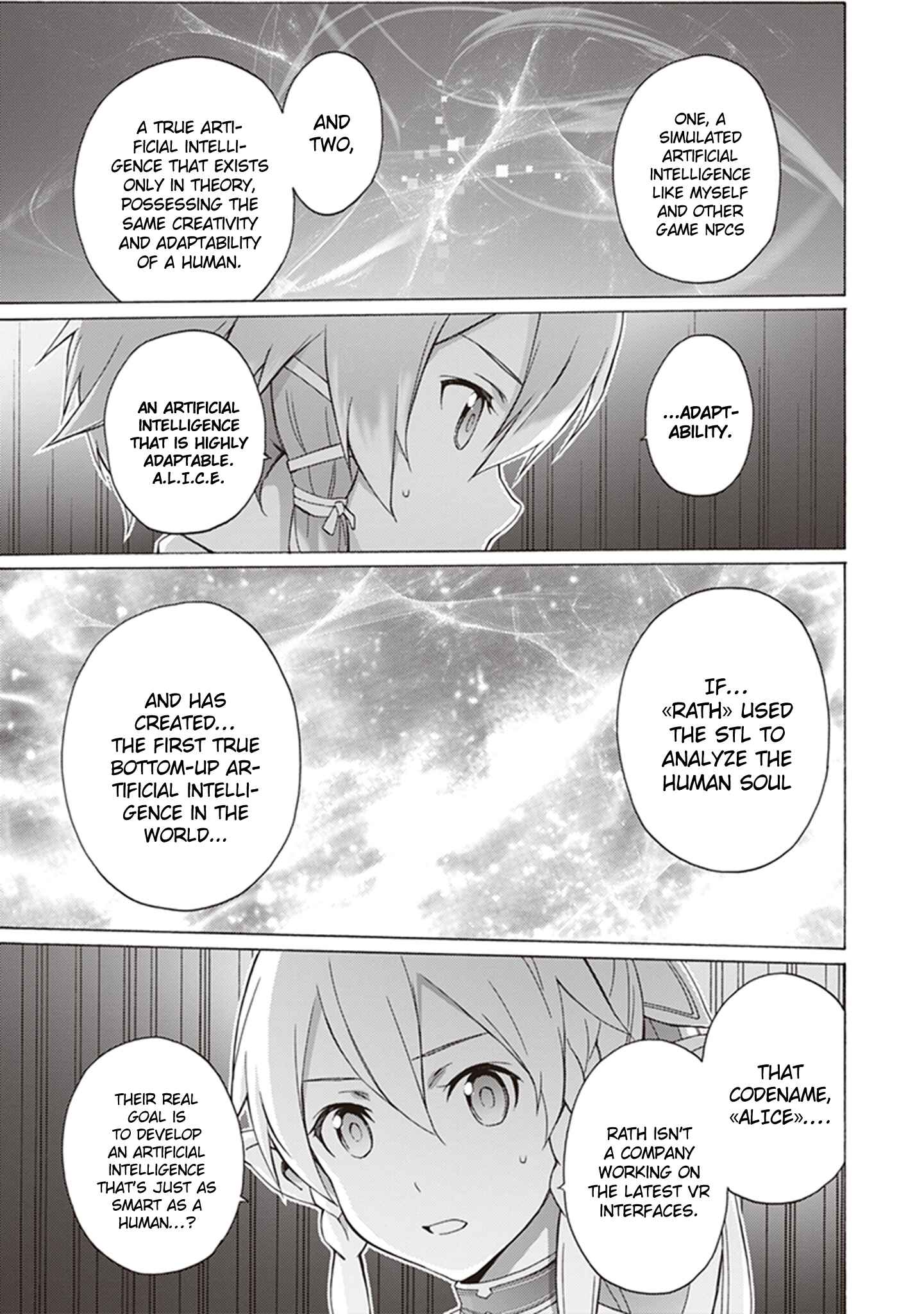 Sword Art Online: Project Alicization Chapter 12 - Page 19