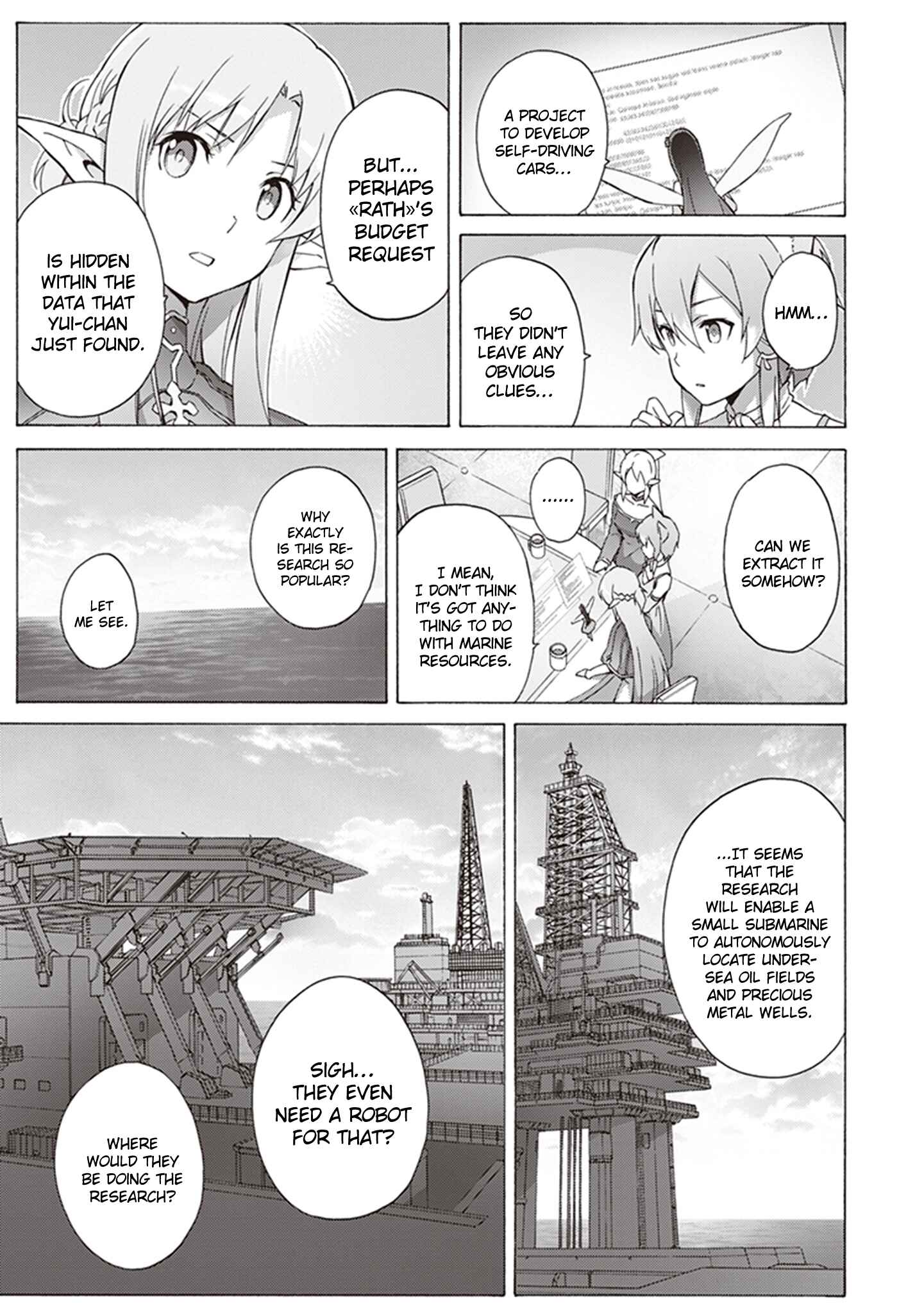 Sword Art Online: Project Alicization Chapter 12 - Page 23
