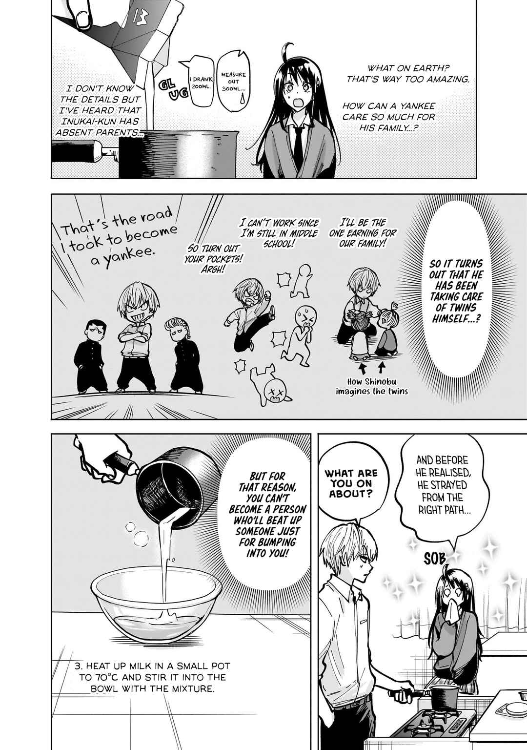 Yankee-kun to Kagaku Gohan Chapter 3 - Page 16