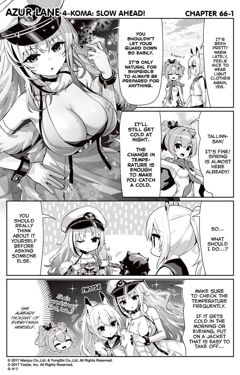 Azur Lane: Bisoku Zensin! Chapter 66 - Page 1
