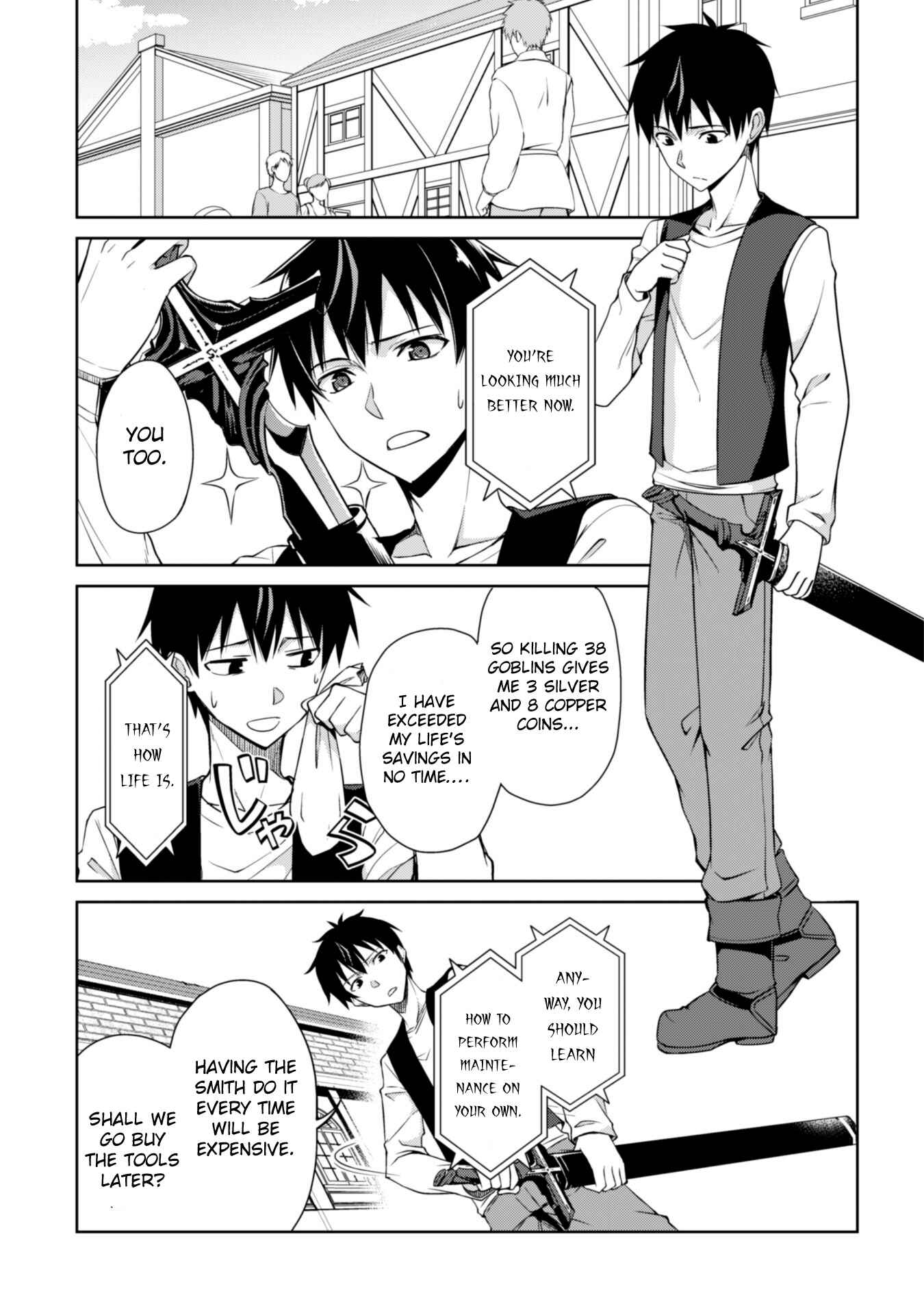 Boushoku no Berserk: Ore dake Level to Iu Gainen o Toppa Suru Chapter 3 - Page 11