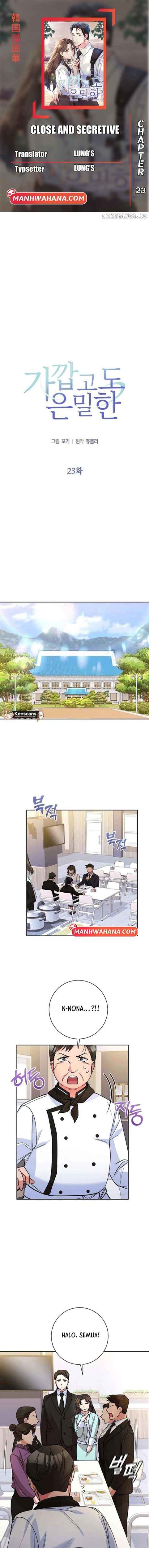 Close and Secretive Chapter 23 - Page 1