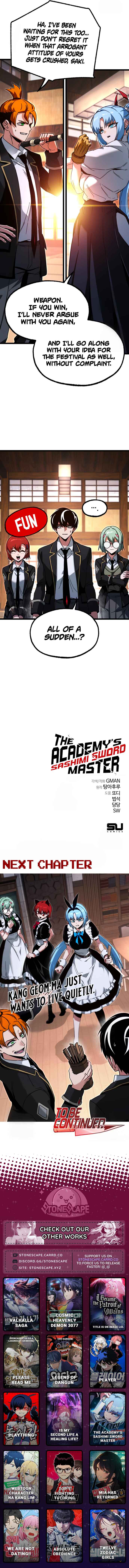 Sashimi Han Jaru-ro Academy-reul Ssipeomeogeum Chapter 55 - Page 15