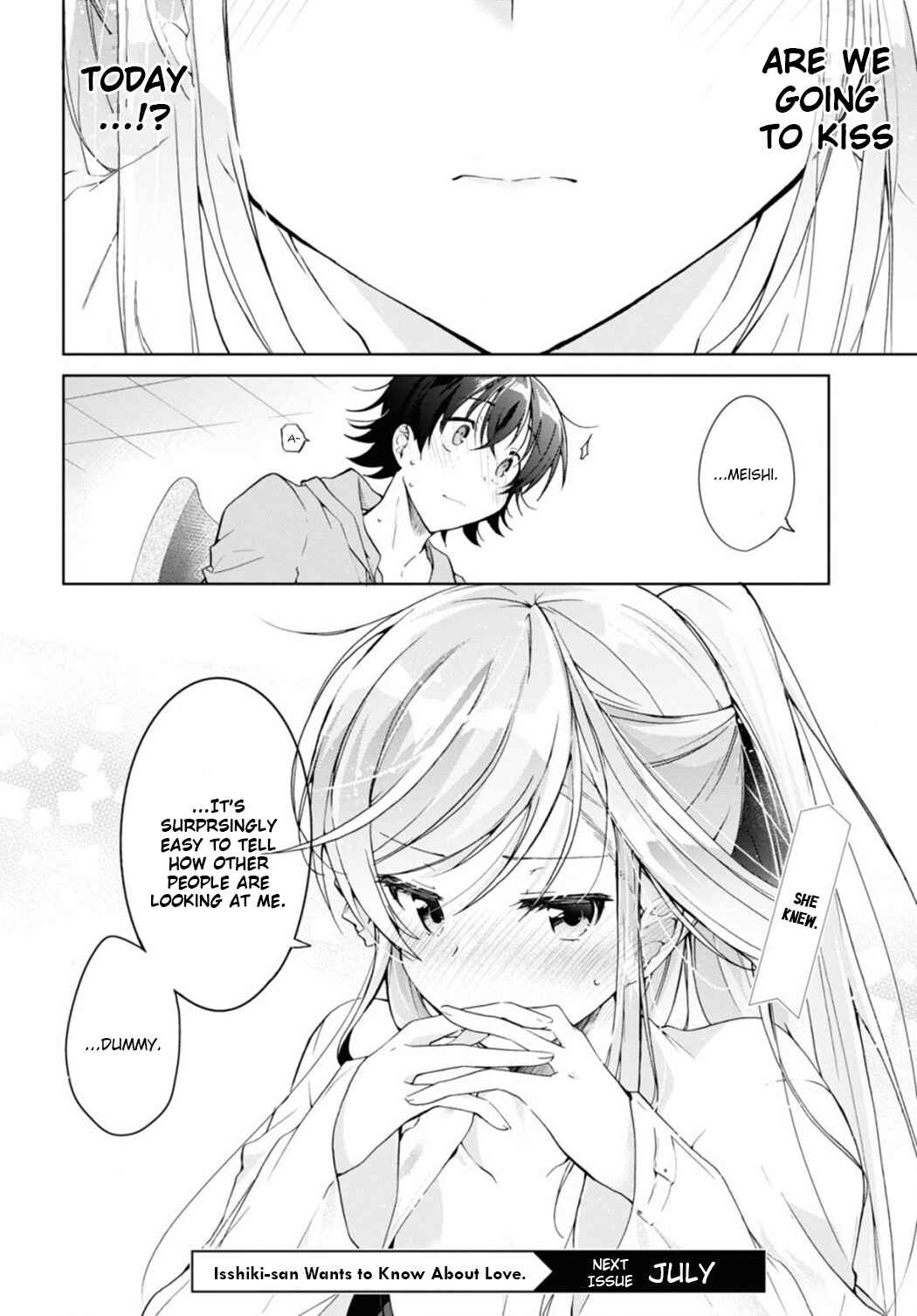 Isshiki-san wa Koi wo Shiritai. Chapter 10 - Page 34