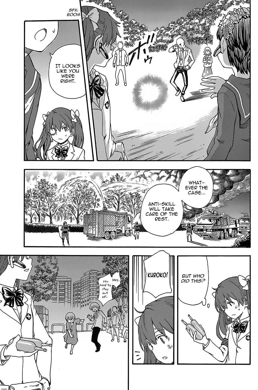 Toaru Majutsu no Index Gaiden: Toaru Kagaku no Railgun Chapter 76 - Page 11