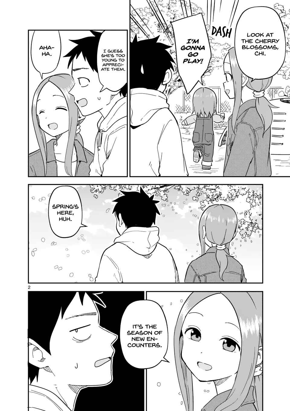 Karakai Jouzu no (Moto) Takagi-san Chapter 309 - Page 2
