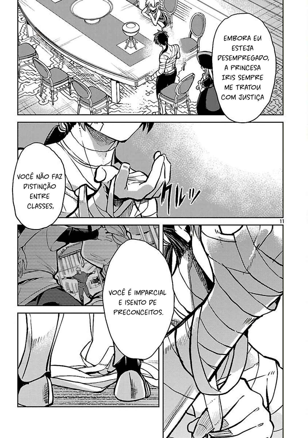 Class "Mushoku" no Eiyuutan: Koushaku-ke o Tsuihou Sareta ga, Jitsu wa Nagutta dake de Skill o Kakutoku Dekiru to Wakari, Tairiku Ichi no Eiyuu ni Noboritsumeru Chapter 32 - Page 11