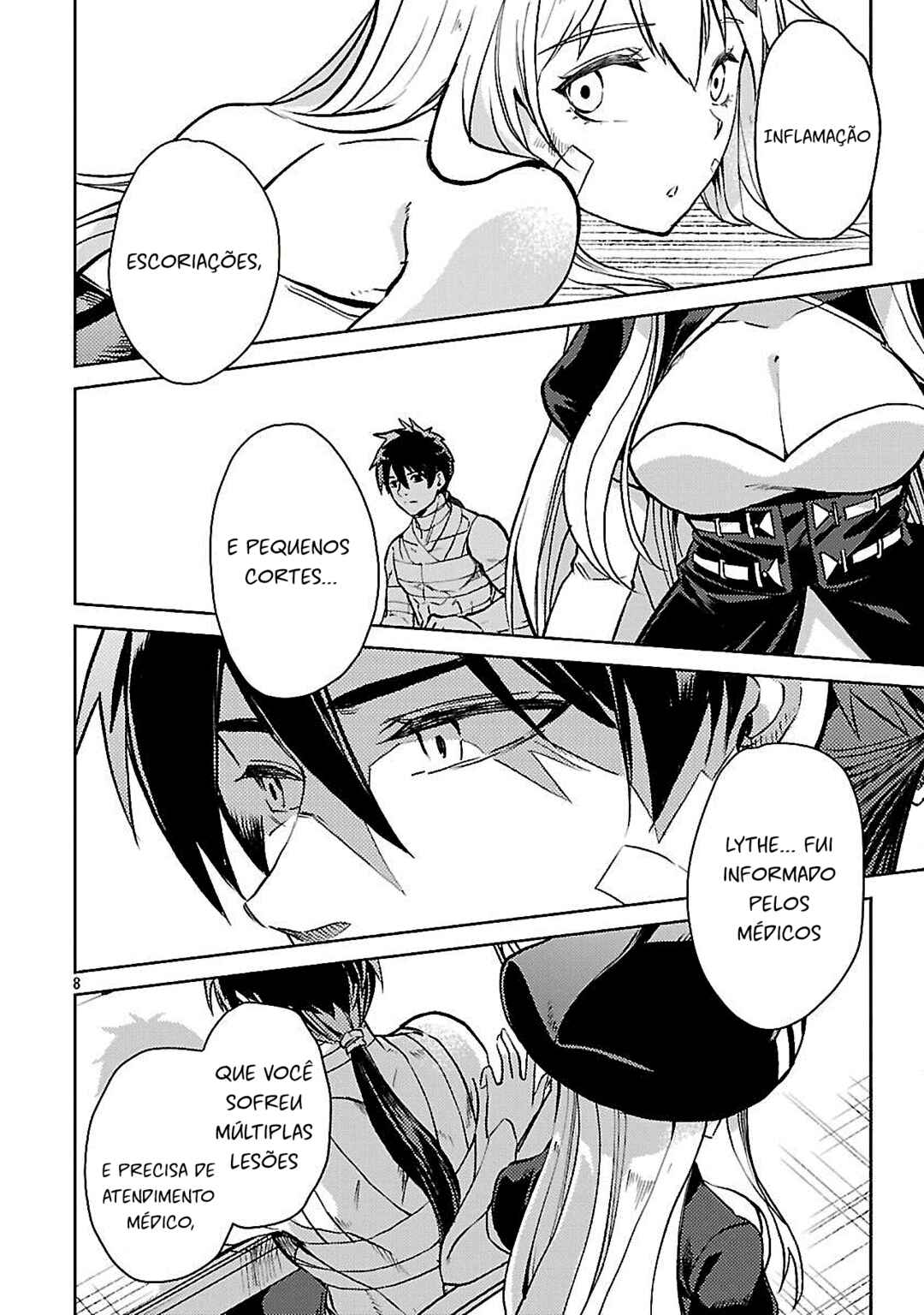 Class "Mushoku" no Eiyuutan: Koushaku-ke o Tsuihou Sareta ga, Jitsu wa Nagutta dake de Skill o Kakutoku Dekiru to Wakari, Tairiku Ichi no Eiyuu ni Noboritsumeru Chapter 32 - Page 8