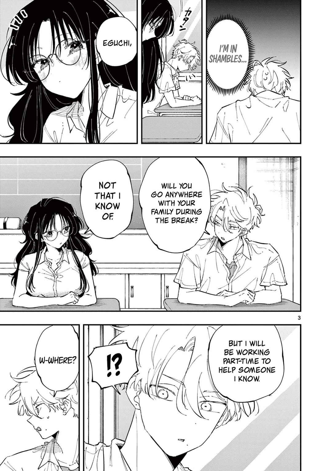 Tonari no Seki no Yatsu ga Souiu Me de Mitekuru Chapter 52 - Page 3