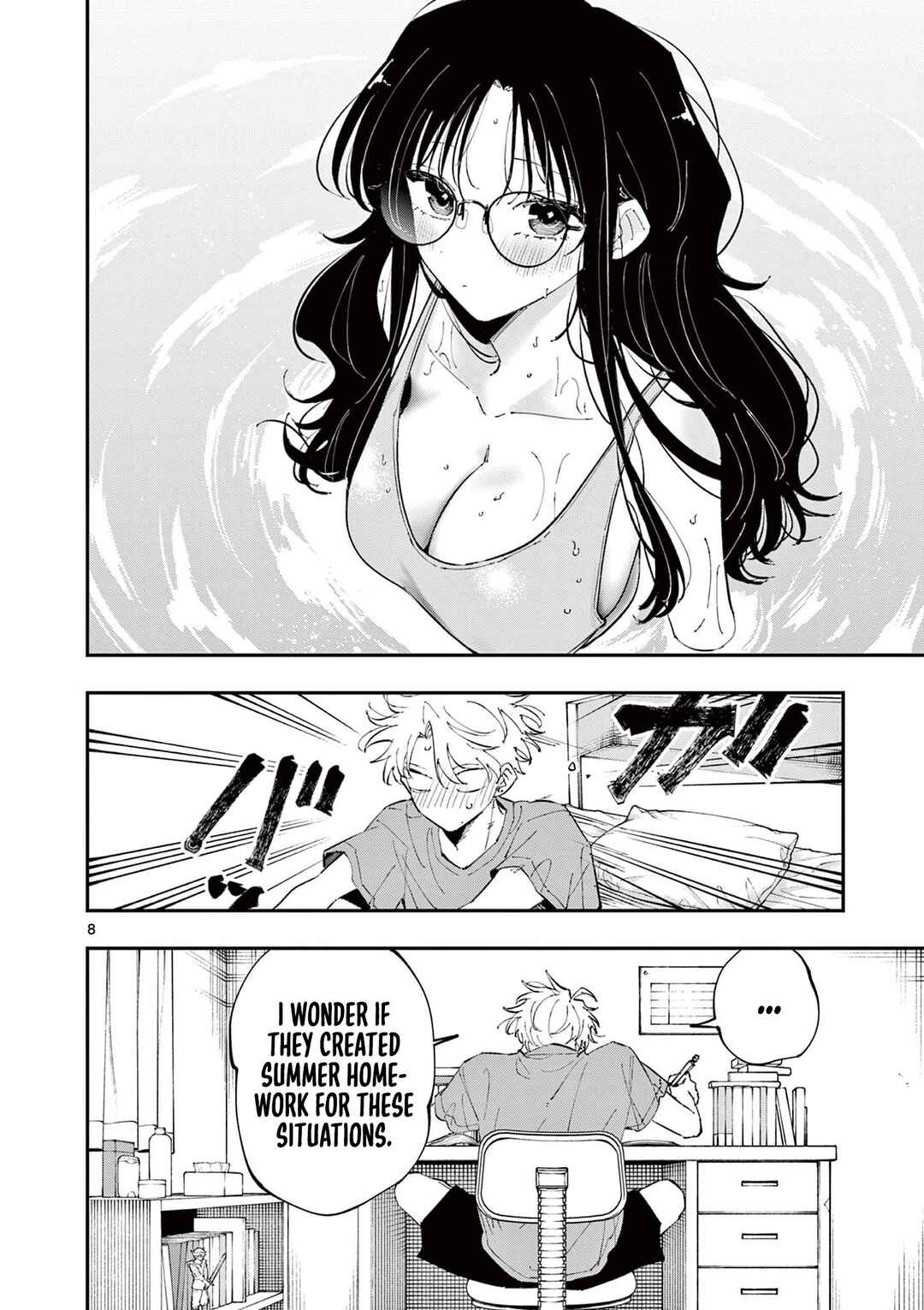Tonari no Seki no Yatsu ga Souiu Me de Mitekuru Chapter 52 - Page 8