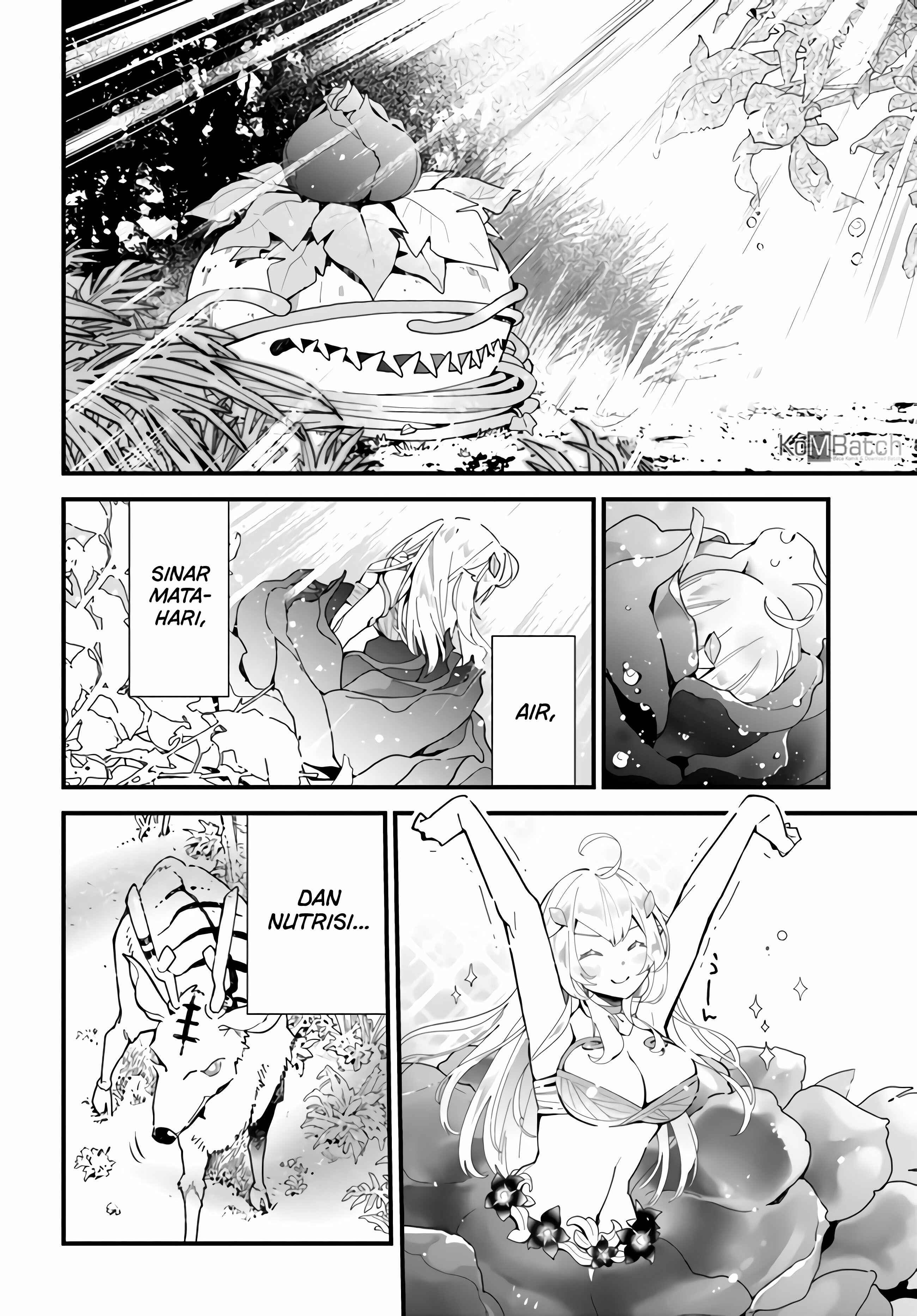 Shokubutsu Monster Musume Nikki: Seijo datta Watashi ga Uragirareta Hate ni Alraune ni Tensei Shite Shimatta node, kore kara wa Kougousei o Shinagara Shizuka ni Shokubutsu Life o Sugoshimasu Chapter 1 - Page 31