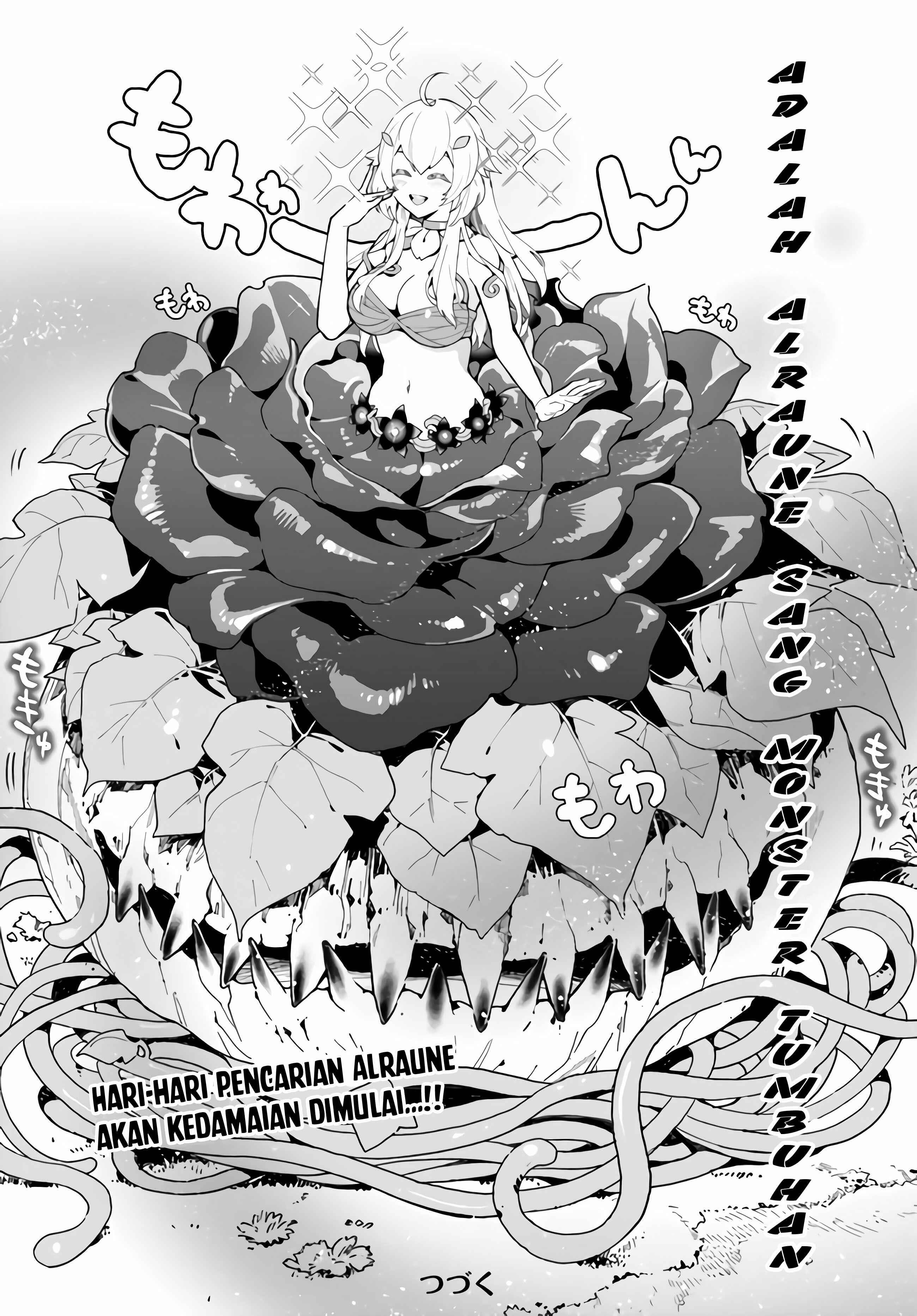 Shokubutsu Monster Musume Nikki: Seijo datta Watashi ga Uragirareta Hate ni Alraune ni Tensei Shite Shimatta node, kore kara wa Kougousei o Shinagara Shizuka ni Shokubutsu Life o Sugoshimasu Chapter 1 - Page 33