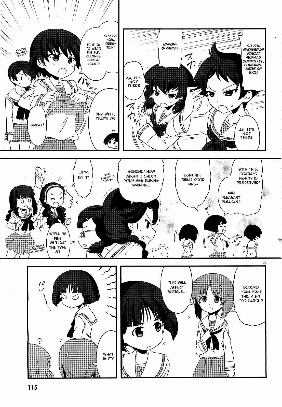 GIRLS und PANZER - Motto Love Love Sakusen desu! Chapter 6 - Page 9