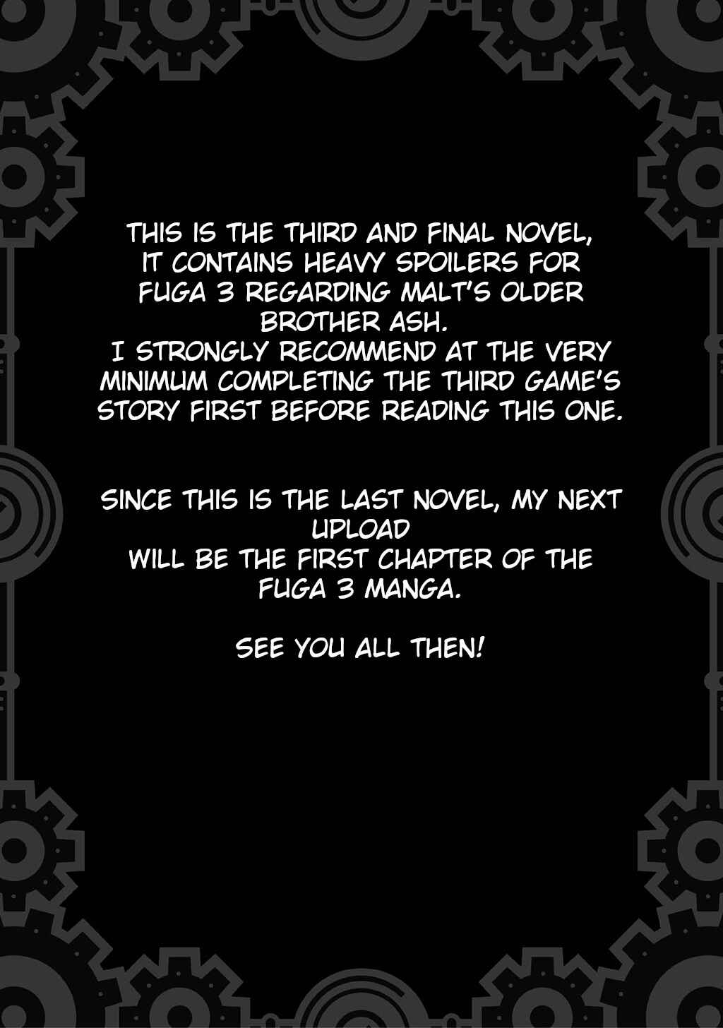 FUGA: Melodies of Steel Chapter Ash Side Story: The Scarlet Order - Page 1