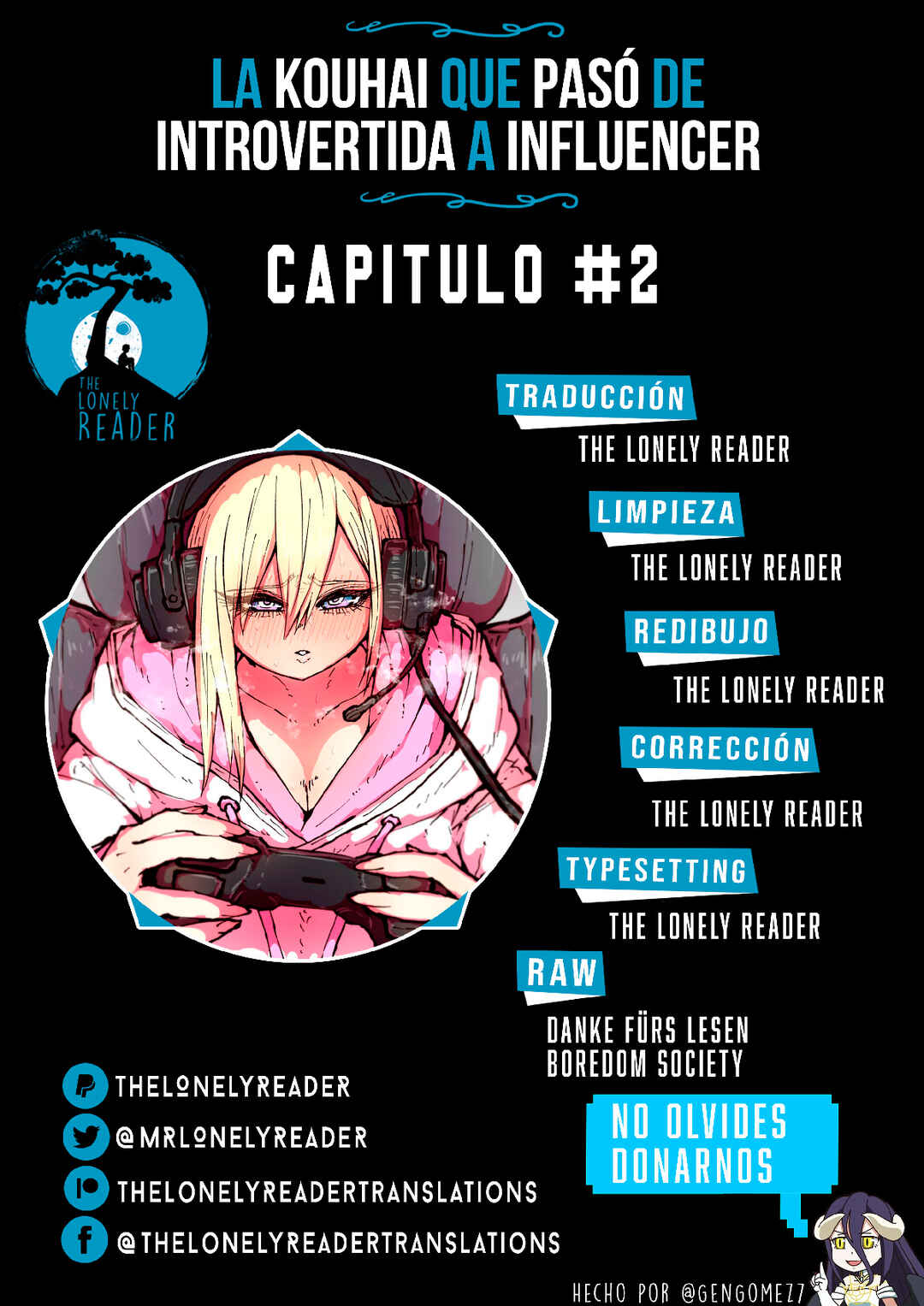 Kouhai wa Inkya Agari no Influencer Chapter 2 - Page 1