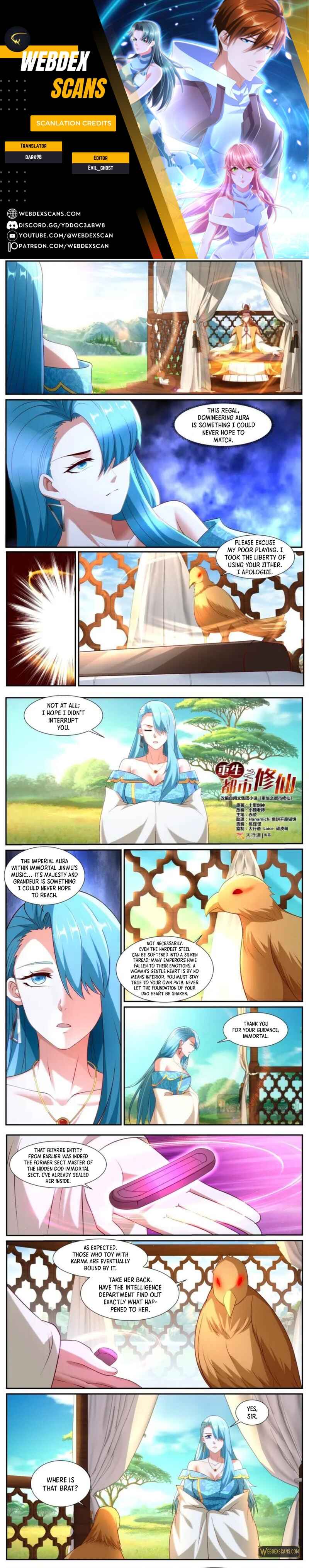 Rebirth of the Urban Immortal Cultivator Chapter 1060 - Page 1