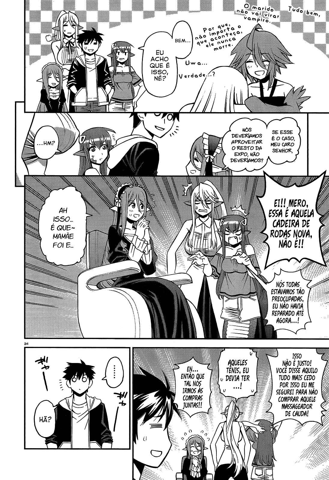 Monster Musume no Iru Nichijou Chapter 51 - Page 35