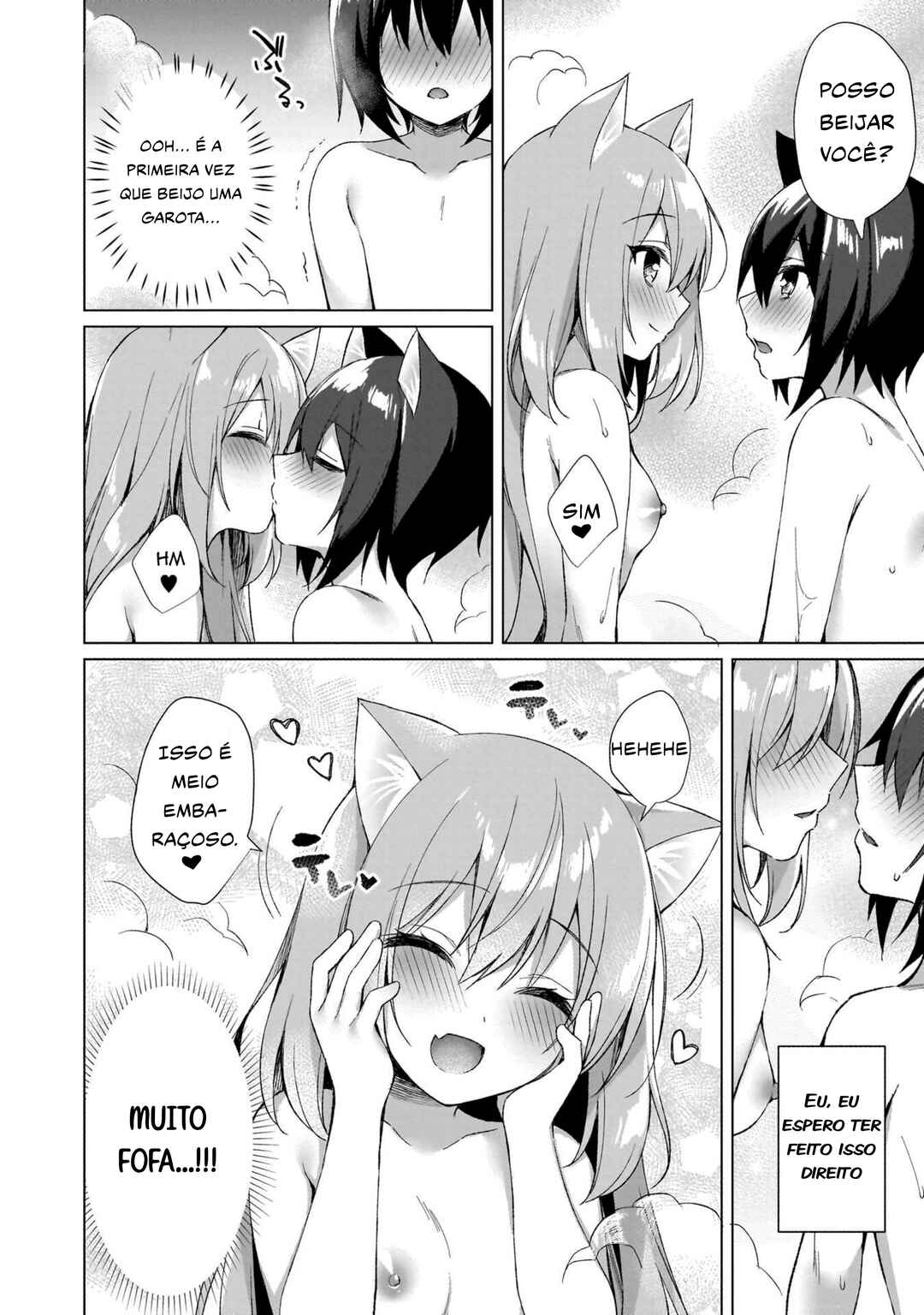 Boku no Risou no Isekai Seikatsu - Tensei shitara Kemomimi Musume darake no Sekai de Harem ni Chapter 1 - Page 32