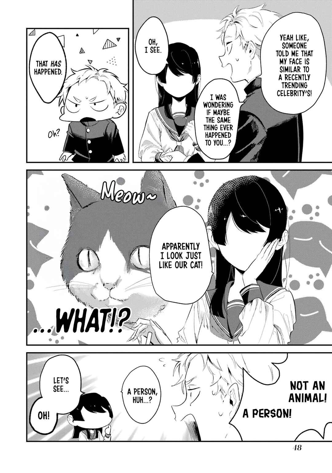 Tonari no Wakao-san wa Miesou de Mienai Chapter 4 - Page 8