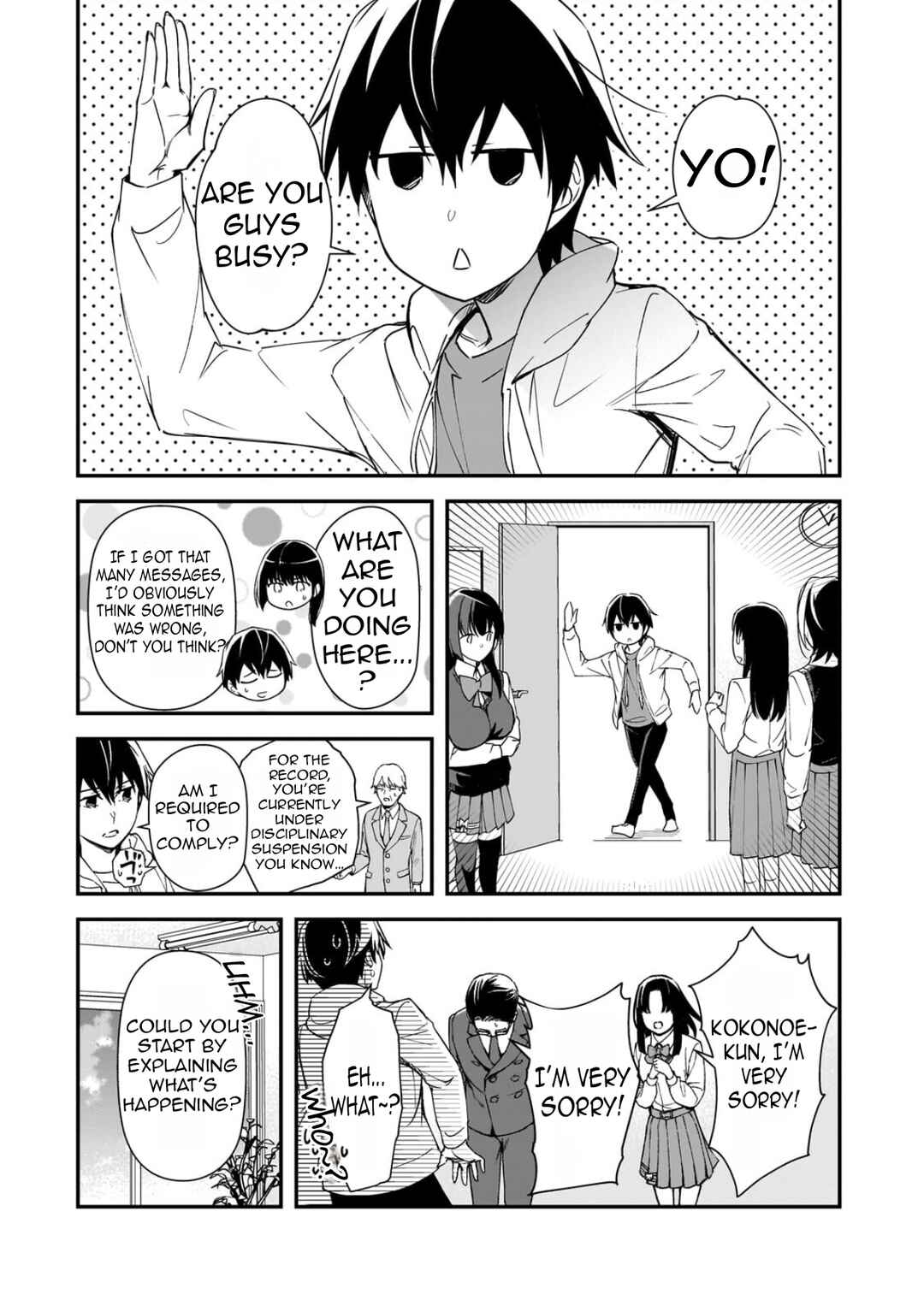 Ore ni Trauma wo Ataeta Joshi-tachi ga Chirachira Mitekuru kedo, Zannen desuga Teokure desu Chapter 28.2 - Page 7