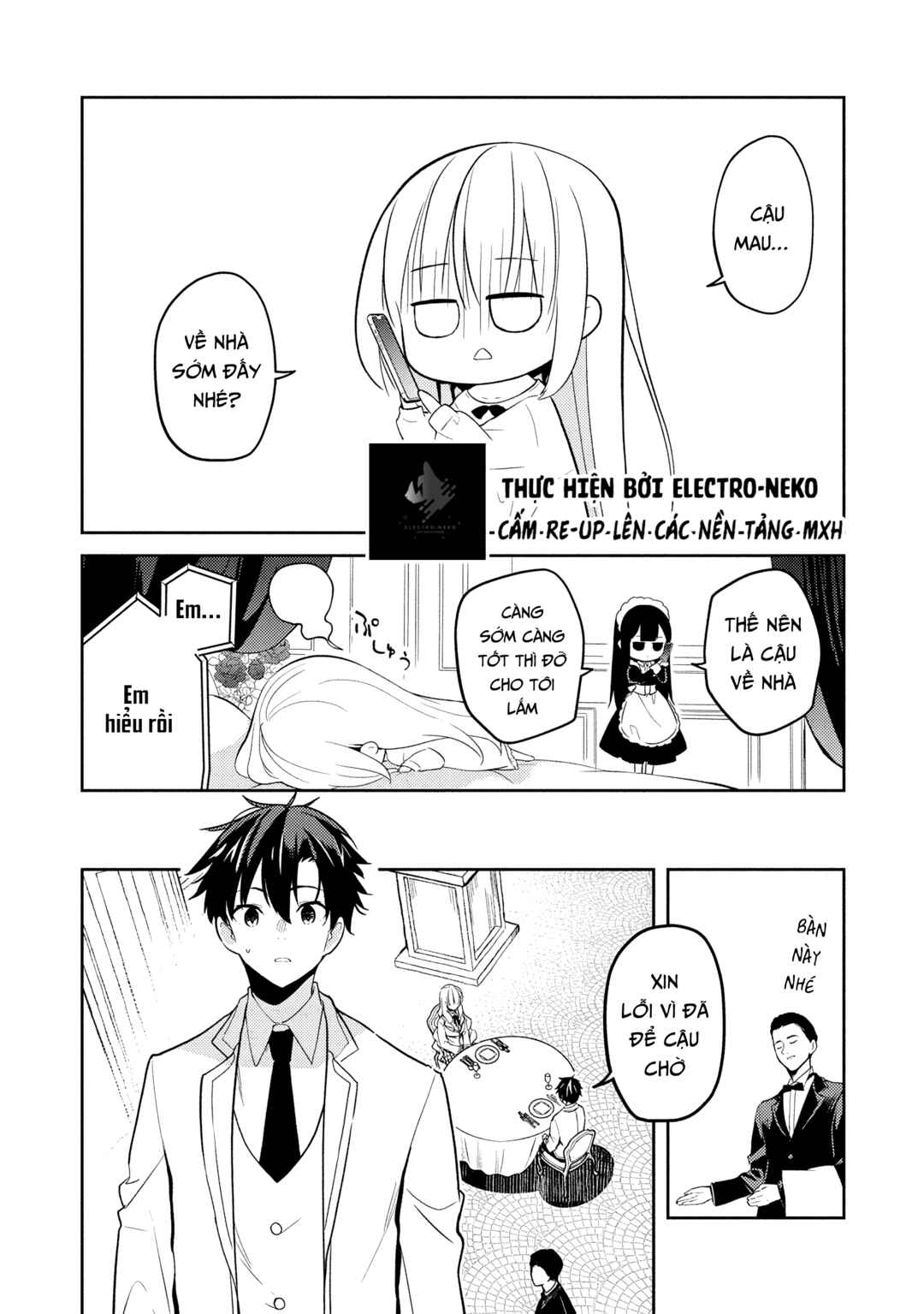 Saijo no Osewa - Takane no Hana-darake na Meimonkou de, Gakuin Ichi no Ojousama (Seikatsu Nouryoku Kaimu) wo Kagenagara Osewa Suru koto ni narimashita Chapter 26 - Page 22