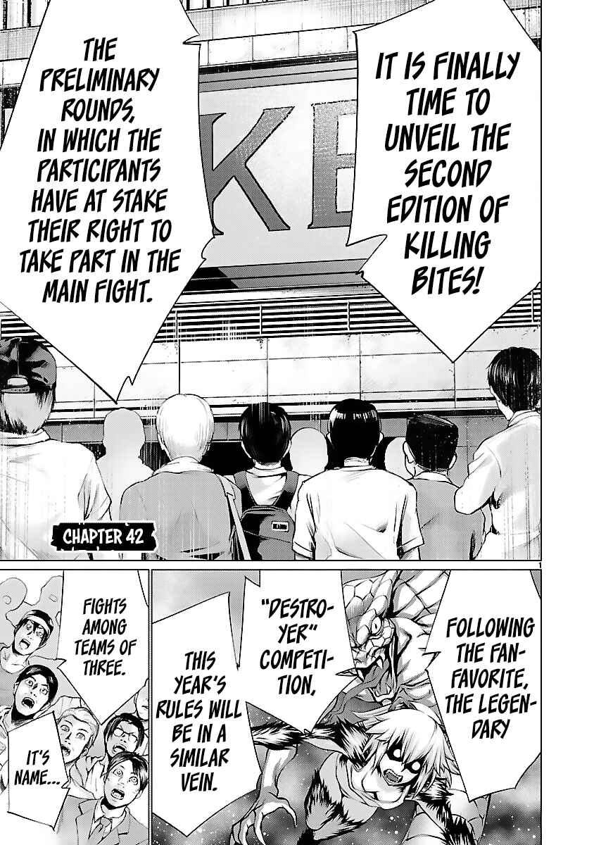 Killing Bites Chapter 42 - Page 2