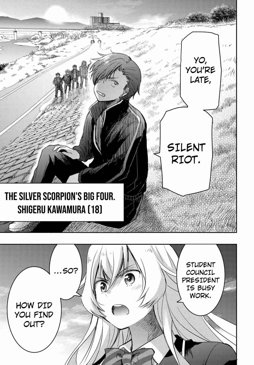 Watashi yori Tsuyoi Otoko to Kekkon shitai no - Seiso na Biji Seito Kaichou (Jitsu wa Moto Banchou) no Himitsu wo Shiru Inkya (Jitsu wa Kanojo wo Koeru Saikyou no Yankee) Chapter 2 - Page 10