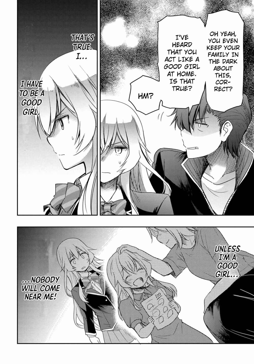 Watashi yori Tsuyoi Otoko to Kekkon shitai no - Seiso na Biji Seito Kaichou (Jitsu wa Moto Banchou) no Himitsu wo Shiru Inkya (Jitsu wa Kanojo wo Koeru Saikyou no Yankee) Chapter 2 - Page 15