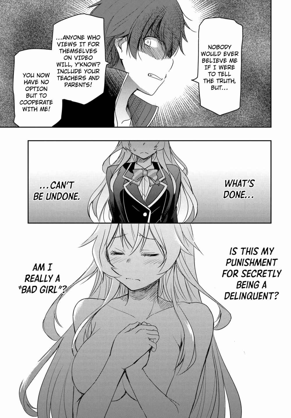 Watashi yori Tsuyoi Otoko to Kekkon shitai no - Seiso na Biji Seito Kaichou (Jitsu wa Moto Banchou) no Himitsu wo Shiru Inkya (Jitsu wa Kanojo wo Koeru Saikyou no Yankee) Chapter 2 - Page 16