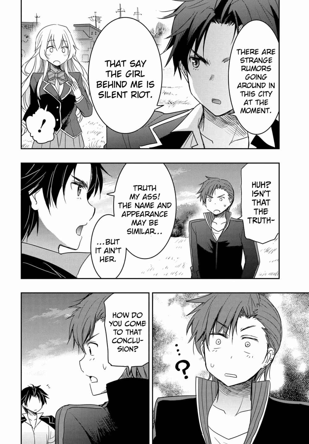Watashi yori Tsuyoi Otoko to Kekkon shitai no - Seiso na Biji Seito Kaichou (Jitsu wa Moto Banchou) no Himitsu wo Shiru Inkya (Jitsu wa Kanojo wo Koeru Saikyou no Yankee) Chapter 2 - Page 32