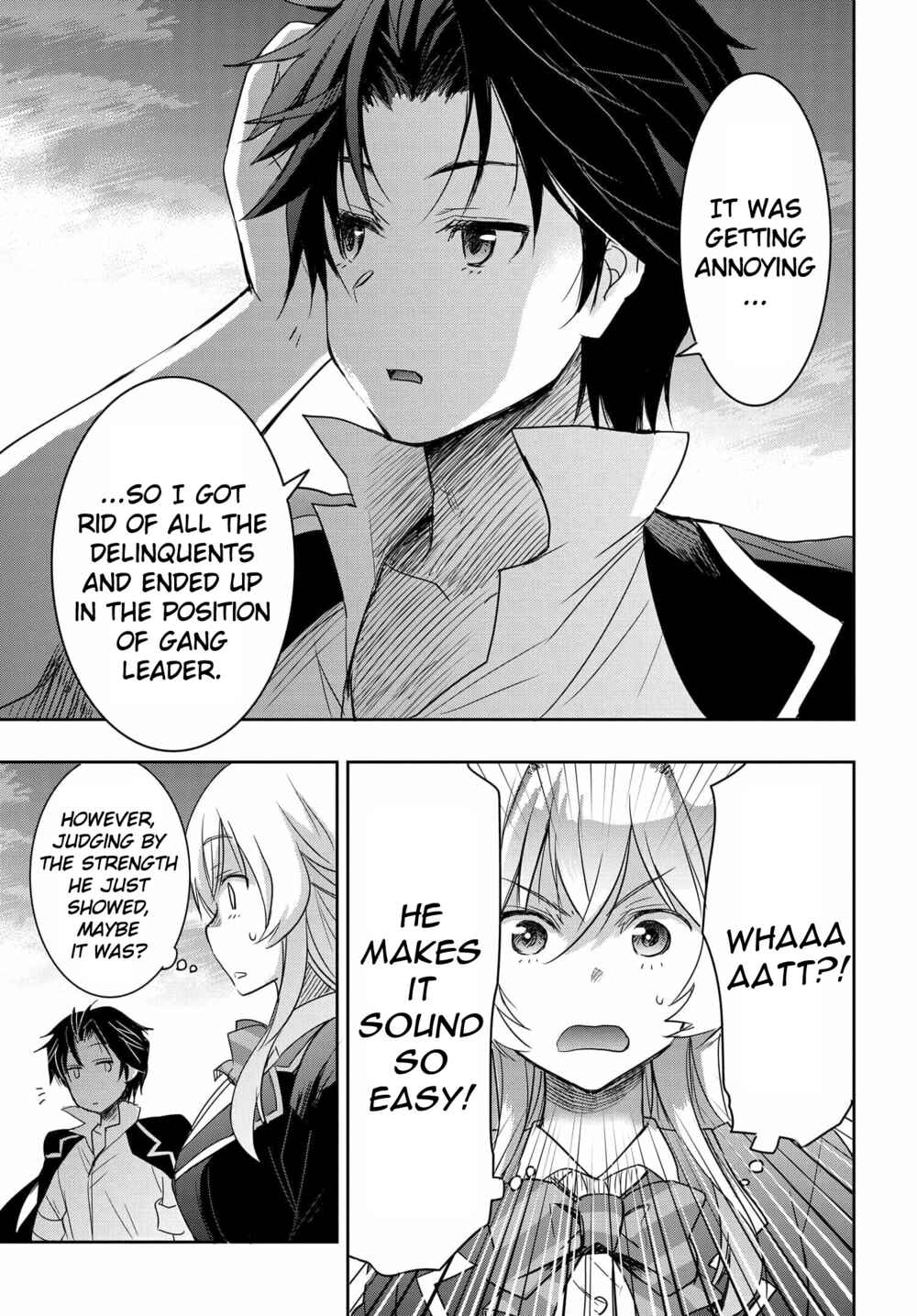 Watashi yori Tsuyoi Otoko to Kekkon shitai no - Seiso na Biji Seito Kaichou (Jitsu wa Moto Banchou) no Himitsu wo Shiru Inkya (Jitsu wa Kanojo wo Koeru Saikyou no Yankee) Chapter 2 - Page 37
