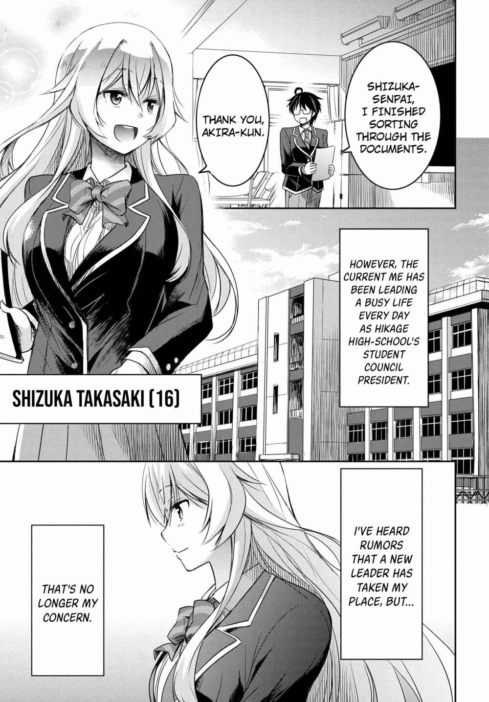 Watashi yori Tsuyoi Otoko to Kekkon shitai no - Seiso na Biji Seito Kaichou (Jitsu wa Moto Banchou) no Himitsu wo Shiru Inkya (Jitsu wa Kanojo wo Koeru Saikyou no Yankee) Chapter 2 - Page 4