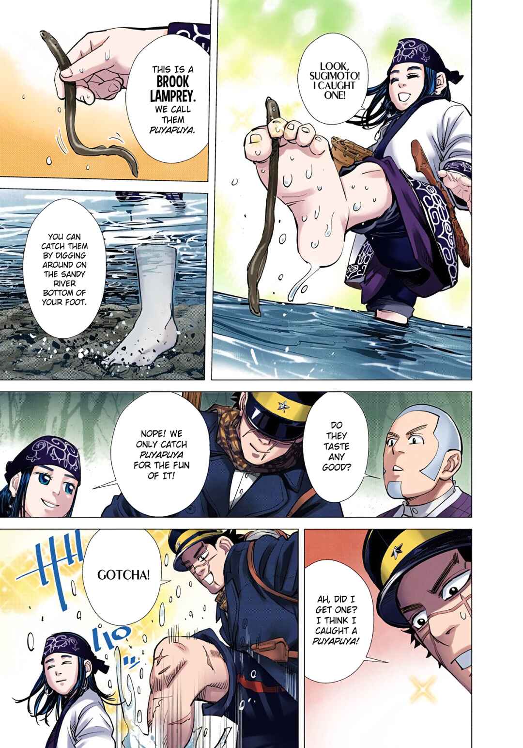 Golden Kamuy (Official Colored) Chapter 77 - Page 10