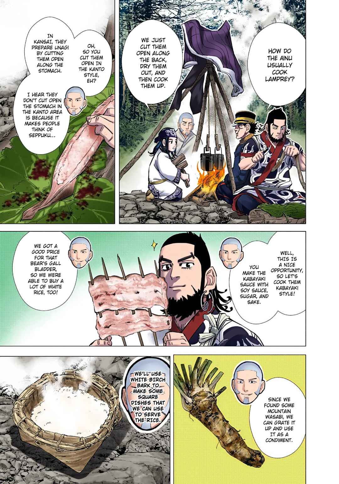 Golden Kamuy (Official Colored) Chapter 77 - Page 12