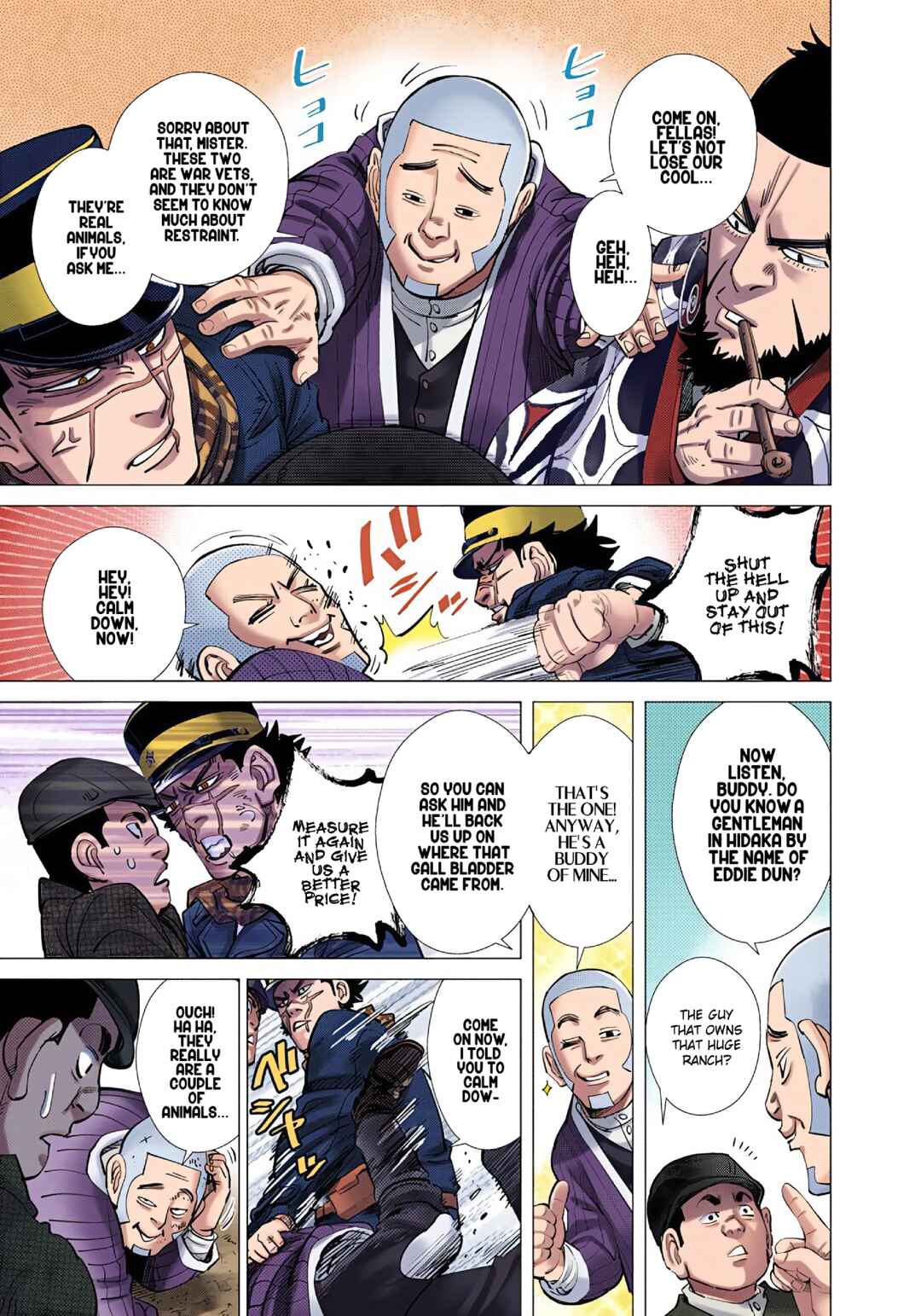 Golden Kamuy (Official Colored) Chapter 77 - Page 7