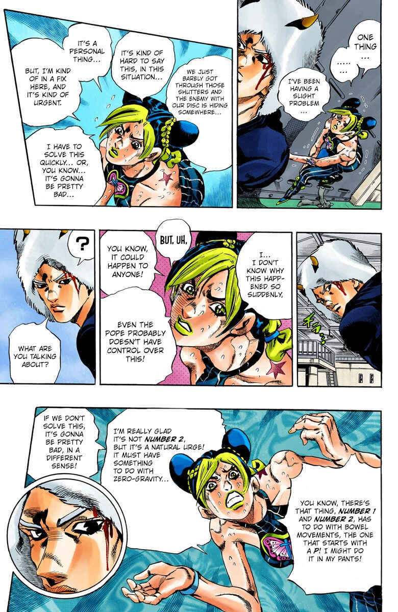 JoJo no Kimyou na Bouken: Part 6 - Stone Ocean Color-ban Chapter 43 - Page 9