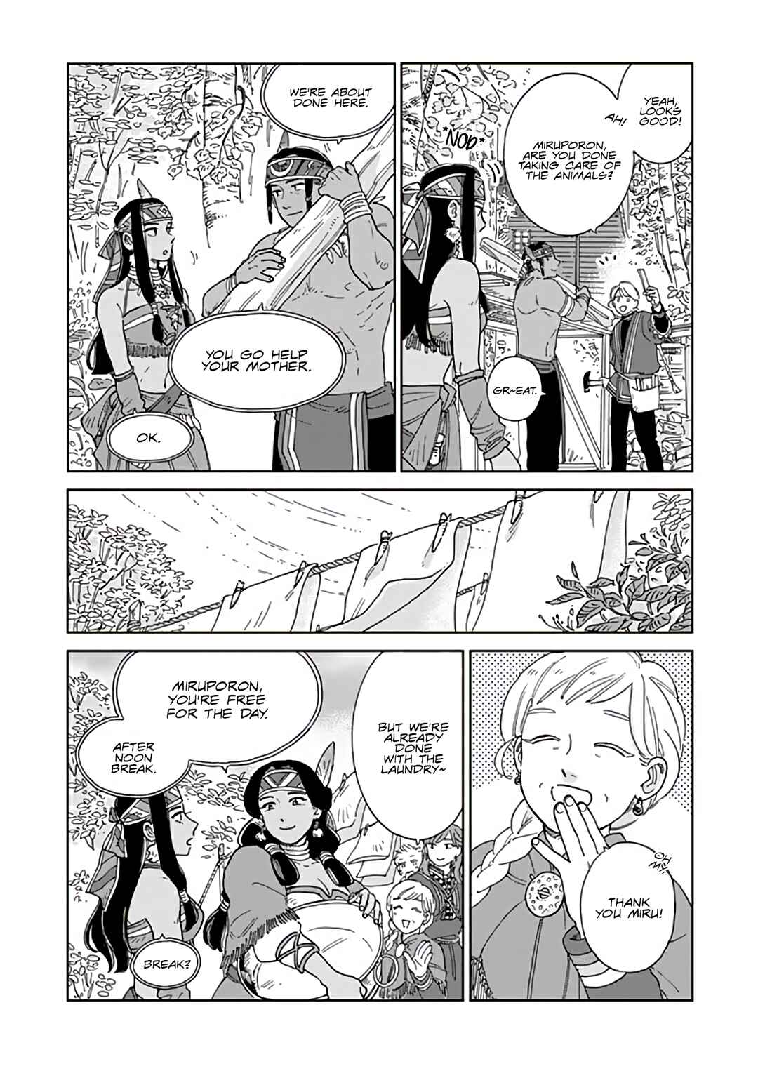 Hokuo Kizoku to Moukinzuma no Yukiguni Karigurashi Chapter 94 - Page 8