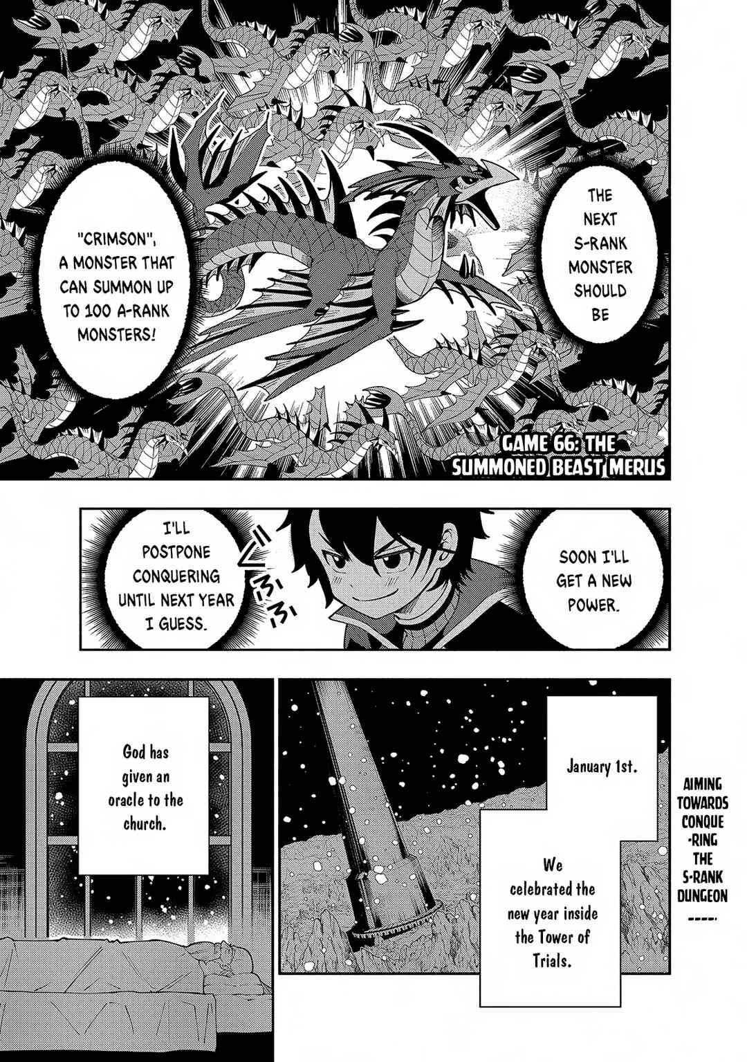 Hell Mode: Yarikomi Suki no Gamer wa Haisettei no Isekai de Musou Suru—Hajimari no Shoukanshi Chapter 66 - Page 2