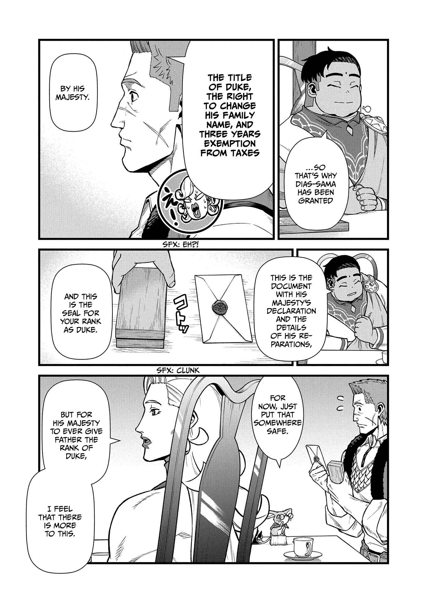 Ryoumin 0-nin Start no Henkyou Ryoushusama ~Ao no Dias to Soukaku no Otome~ Chapter 32 - Page 20