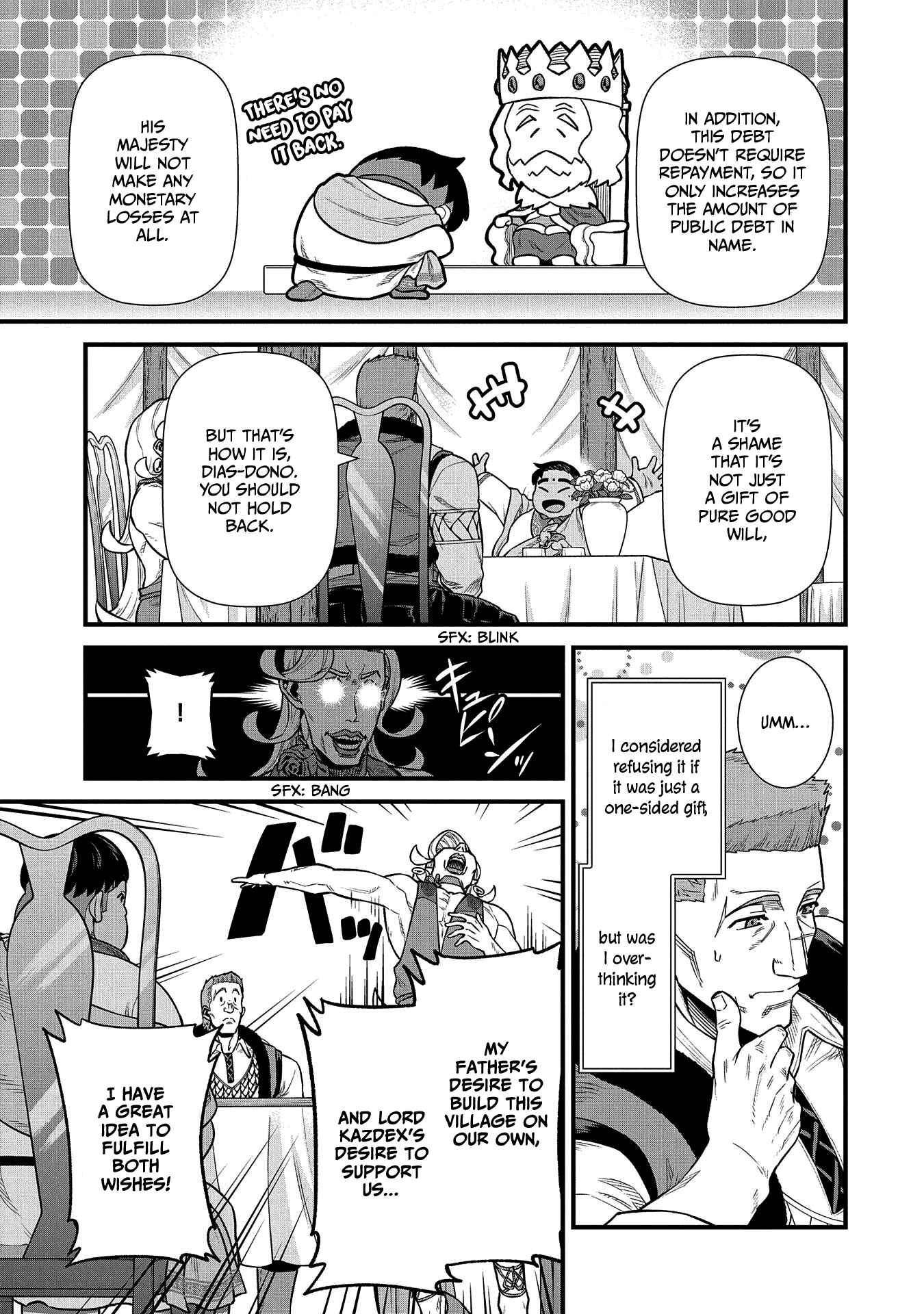 Ryoumin 0-nin Start no Henkyou Ryoushusama ~Ao no Dias to Soukaku no Otome~ Chapter 32 - Page 28