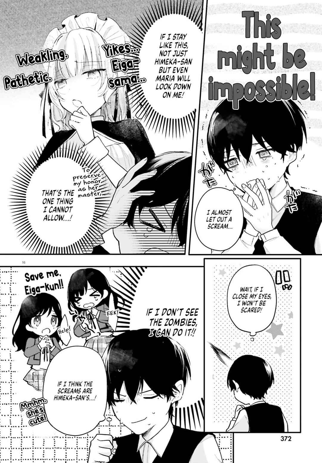 Uchi no Maid ga Class no Suki na Ko ni Niteiru Chapter 1 - Page 16