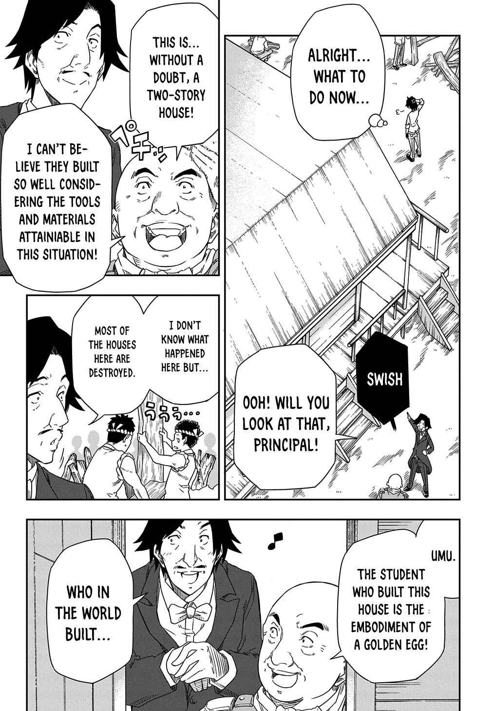 Kiyoubinbou, Jou wo Tateru: Kaitaku Gakuen no Rettousei na no ni, Joukyuu-shoku no Skill to Mahou ga Subete Tsukaemasu Chapter 2 - Page 38