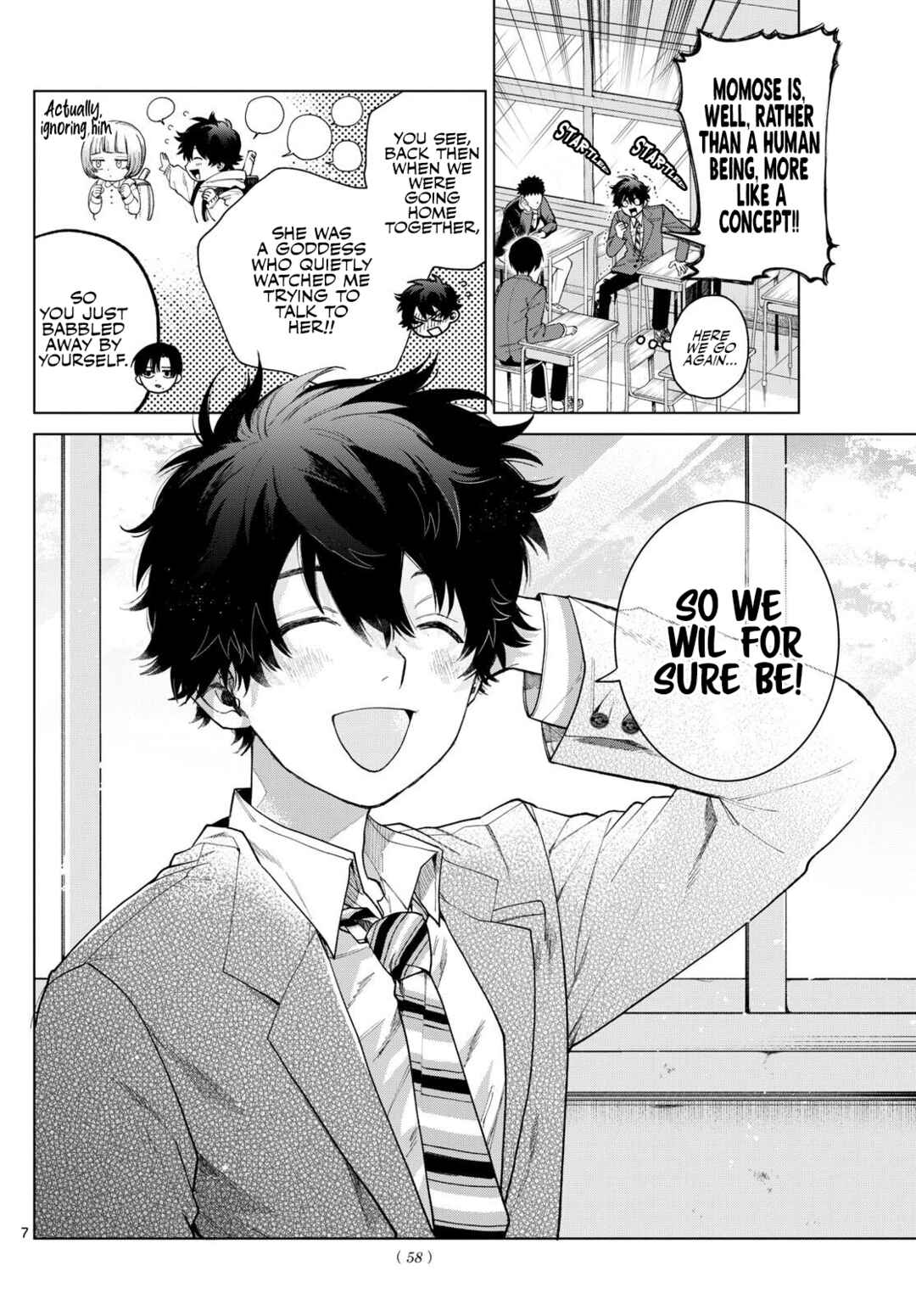 Momose Akira no Hatsukoi Hatan-chuu. Chapter 3 - Page 7