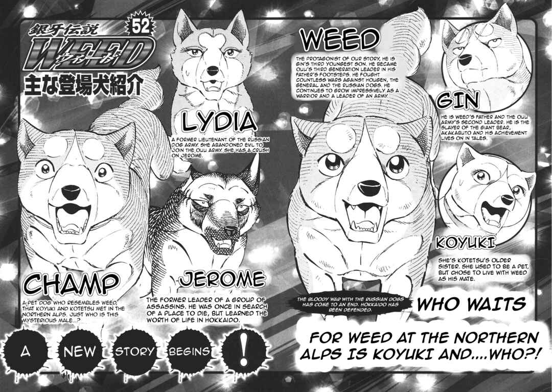 Ginga Densetsu Weed Chapter 428 - Page 2