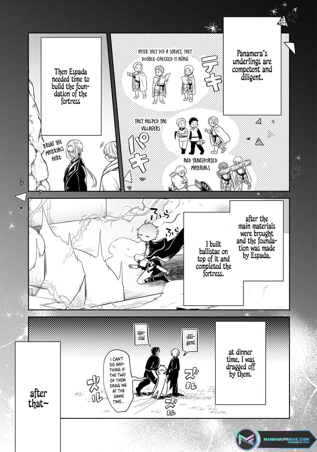 Okiraku Ryoushu no Tanoshii Ryouchi Bouei ~Seisan-kei Majutsu de Na mo na Kimura wo Saikyou no Jousai Toshi ni~ Chapter 20.1 - Page 4