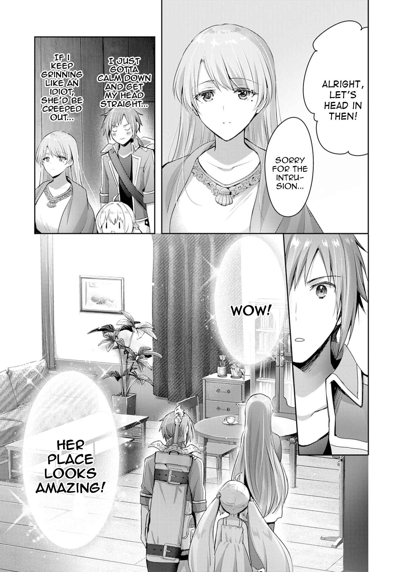 Uketsukejou ni Kokuhaku Shitakute Guild ni Kayoitsumetara Eiyuu ni Natteta Chapter 8 - Page 3