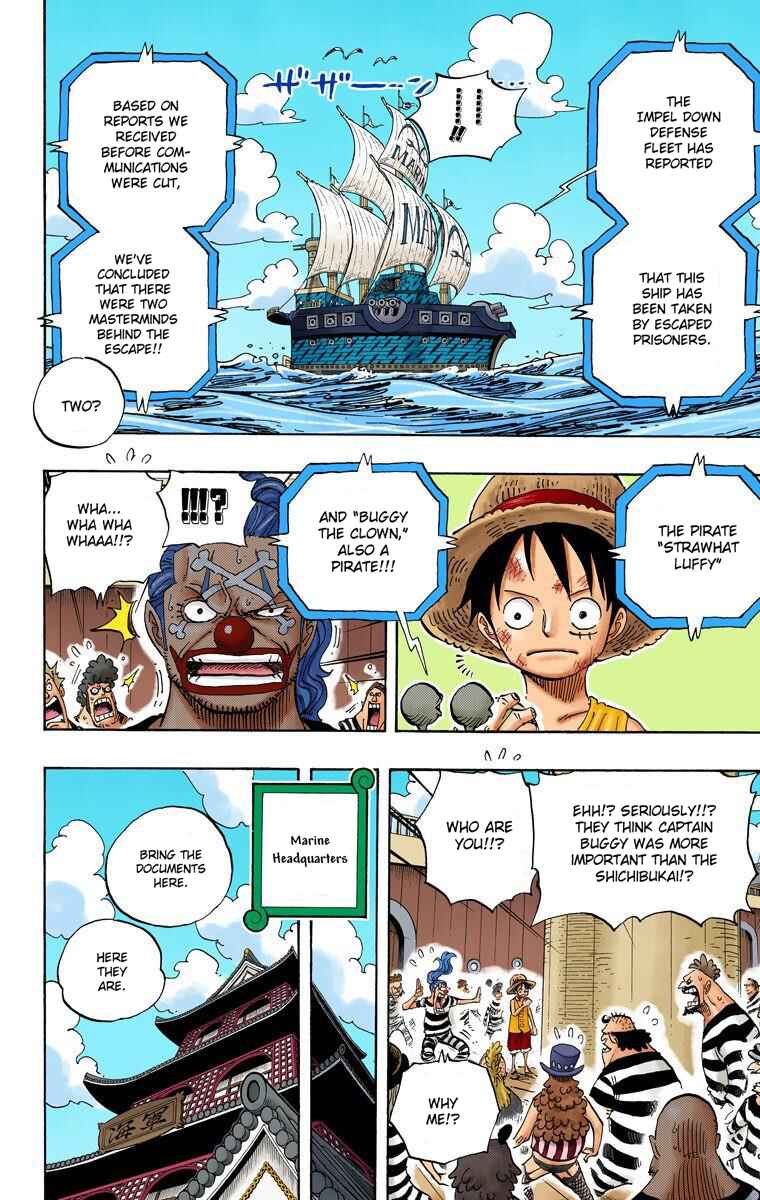 One Piece (Official Colored) Chapter 549 - Page 11