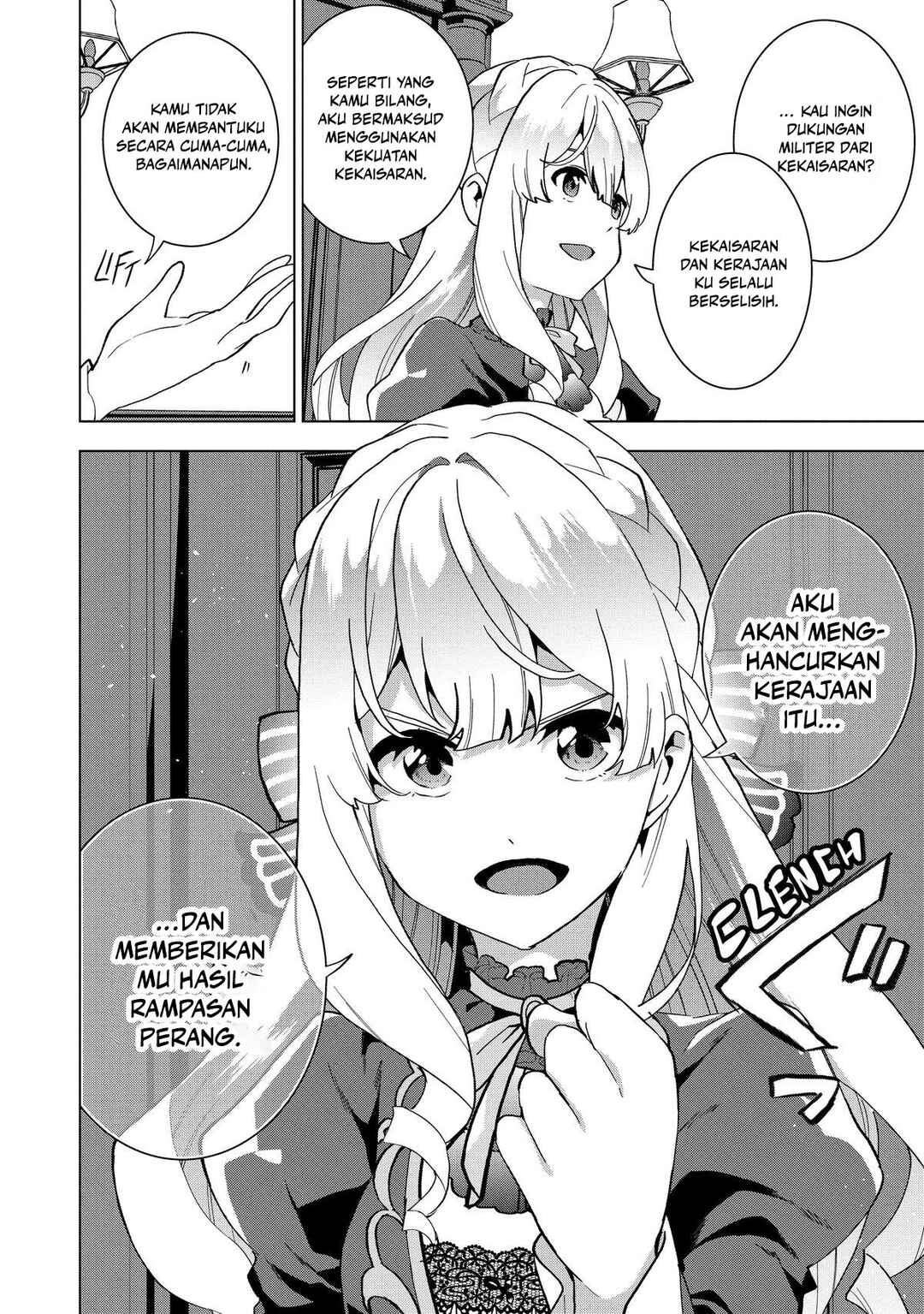 Buchigire Reijou wa Houfuku wo Chikaimashita. ~Madousho no Chikara de Sokoku wo Tataki Tsubushimasu~ Chapter 2 - Page 3